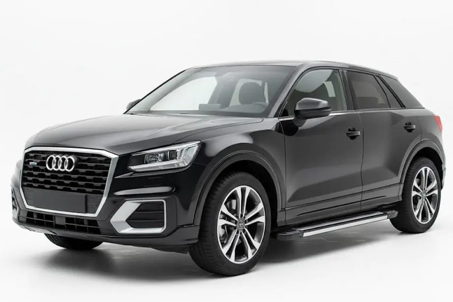 Audi Q2 2016– Rainbow zijtreden (set van 2, aluminium) Image