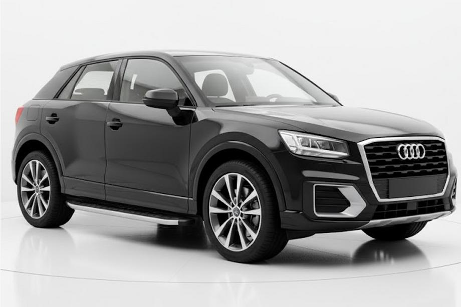 Audi Q2 2016– Fullmond side steps (2 stuks, aluminium) Image