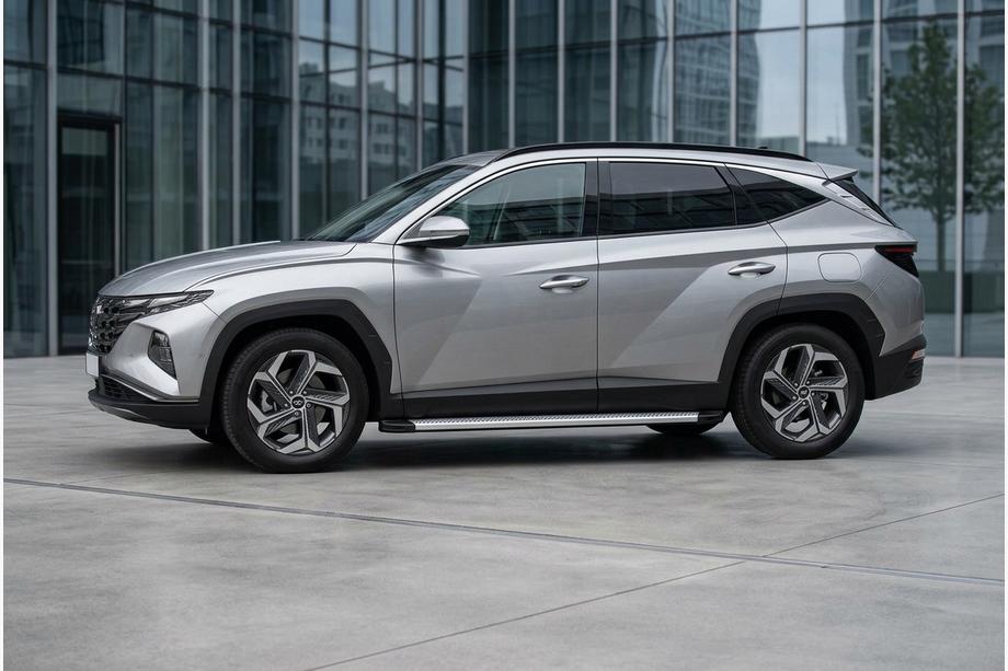Hyundai Tucson NX4 2021– Maya V2 zijtreden (2 st., aluminium) Image