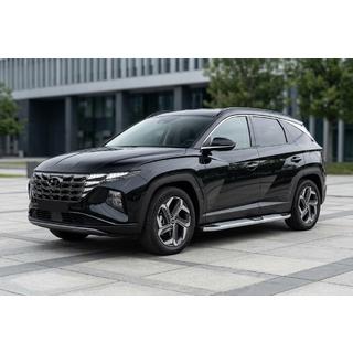 Mevsim Grey side steps (2 stuks, aluminium) Hyundai Tucson NX4 2021– foto 1