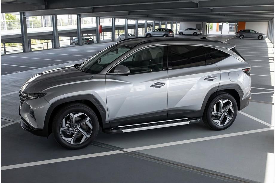 Hyundai Tucson NX4 2021– RedLine side steps (2 st., aluminium) Foto 1