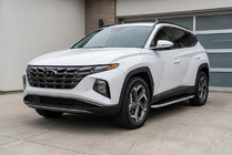 Hyundai Tucson NX4 2021– Side steps Tayga Grey (2 stuks, aluminium) foto 1