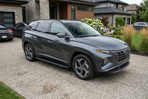 Hyundai Tucson NX4 2021– Tayga Black zijtreden (set van 2, aluminium) foto 1