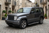 Jeep Cherokee/Liberty 2007–2013 Bosphore Grey zijtreden (set van 2, aluminium) foto 1