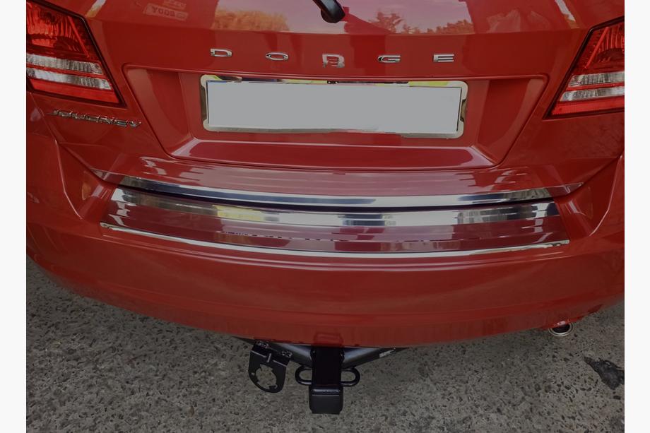 Dodge Journey 2008–2020 RVS sierlijst voor achterbumper Carmos (RVS) Foto 2
