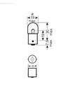 Signaallamp Narva 17311 R10W 12V 10W BA15s foto 2