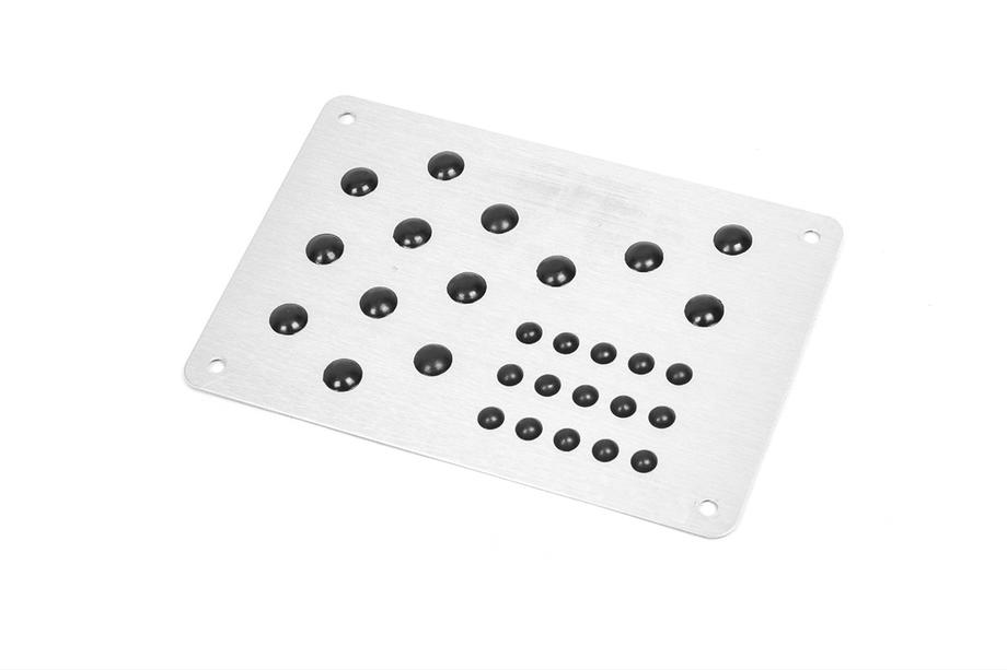 Hielplaat voor automatten V4 (aluminium) Foto 2
