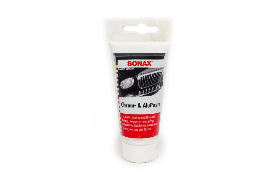 Sonax reinigingspasta voor chroom en aluminium, 75 ml Foto 1