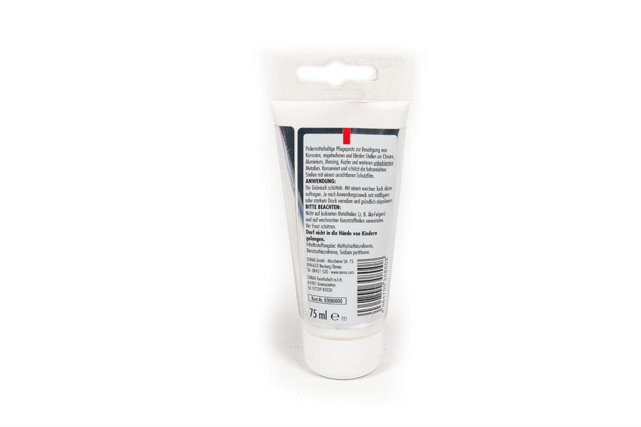 Sonax reinigingspasta voor chroom en aluminium, 75 ml Foto 5