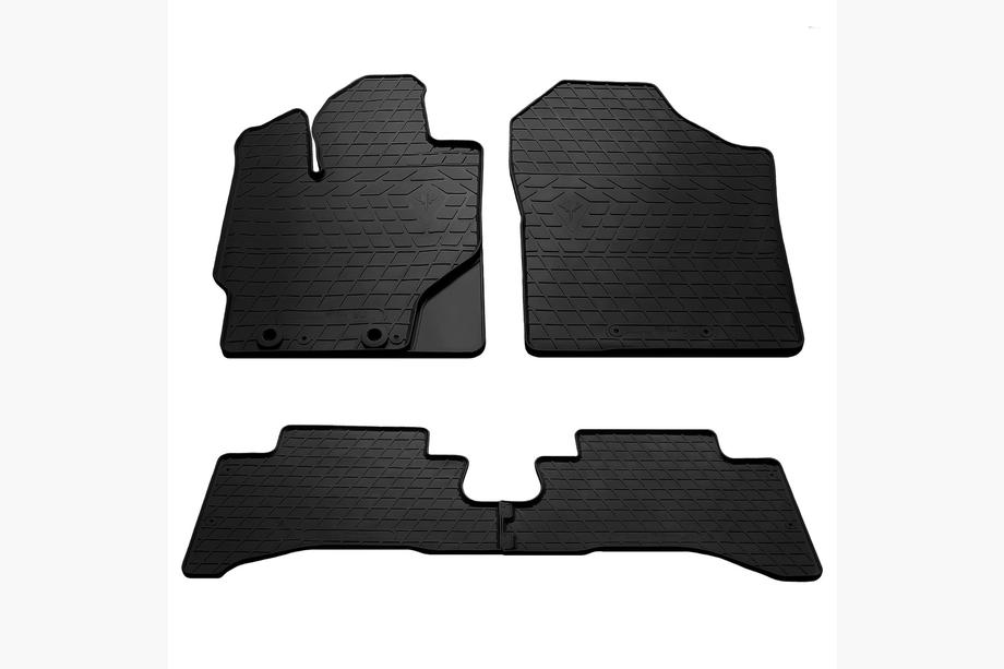 Toyota Yaris 2010–2020 Rubberen vloermatten Hybryd (4 stuks, Stingray Premium) Image
