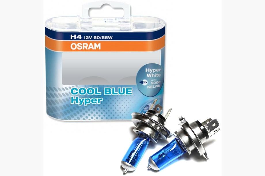 Osram H4 60/55W Cool Blue Hyper 64193CBH koplamp Image