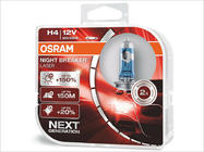 Osram H4 60/55W Night Breaker Laser +150% 64193NL150 koplamplamp foto 1