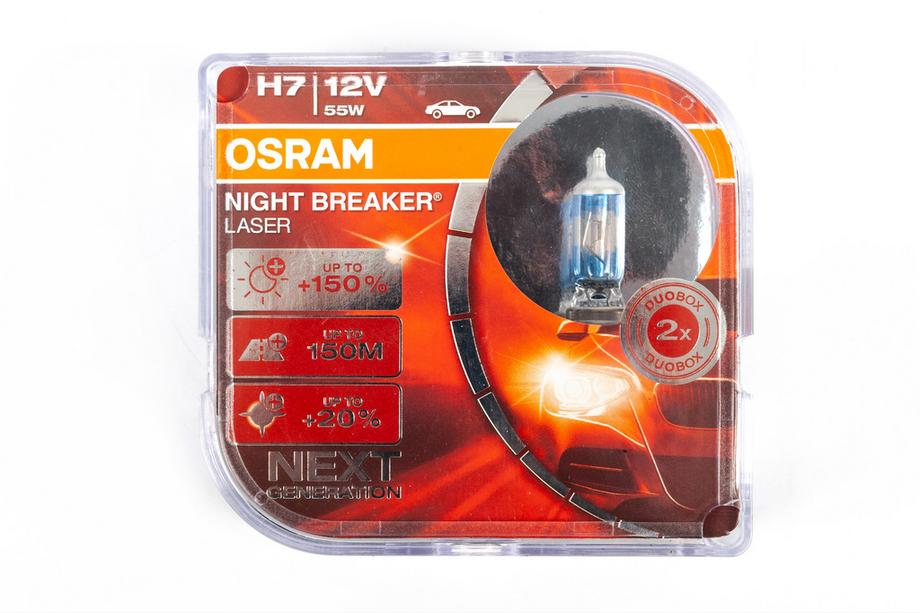 Osram H7 55W Night Breaker Laser 150% 64210NL koplamp Image