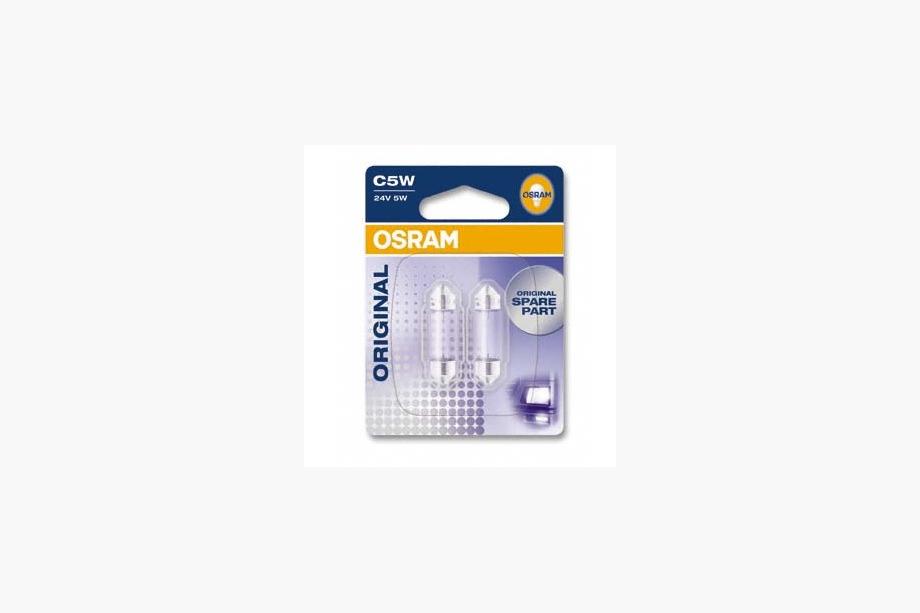 Signaallamp Osram 6423-02B C5W 36mm 24V SV8.5-8 Image