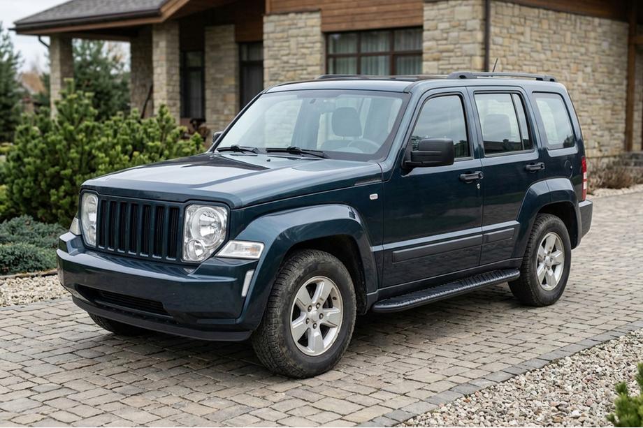 Jeep Cherokee/Liberty 2007–2013 Bosphore Black zijtreden (2 stuks, aluminium) Image