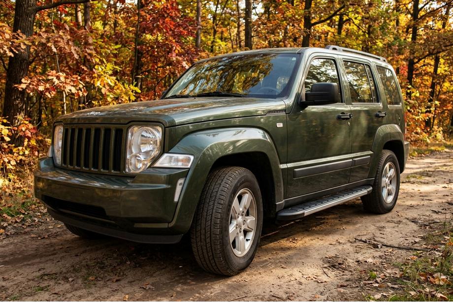 Jeep Cherokee/Liberty 2007–2013 Duru side steps (2 stuks, aluminium) Foto 1