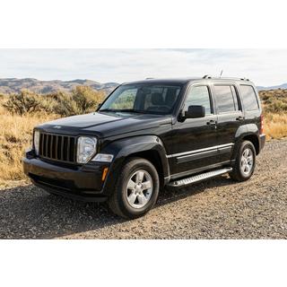 Side steps Allmond Grey (set van 2, aluminium) Jeep Cherokee/Liberty 2007–2013 foto 1