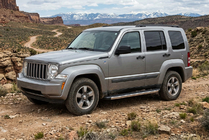 Jeep Cherokee/Liberty 2007–2013 BlackLine side steps (2 stuks, aluminium) foto 1