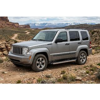 BlackLine side steps (2 stuks, aluminium) Jeep Cherokee/Liberty 2007–2013 foto 1