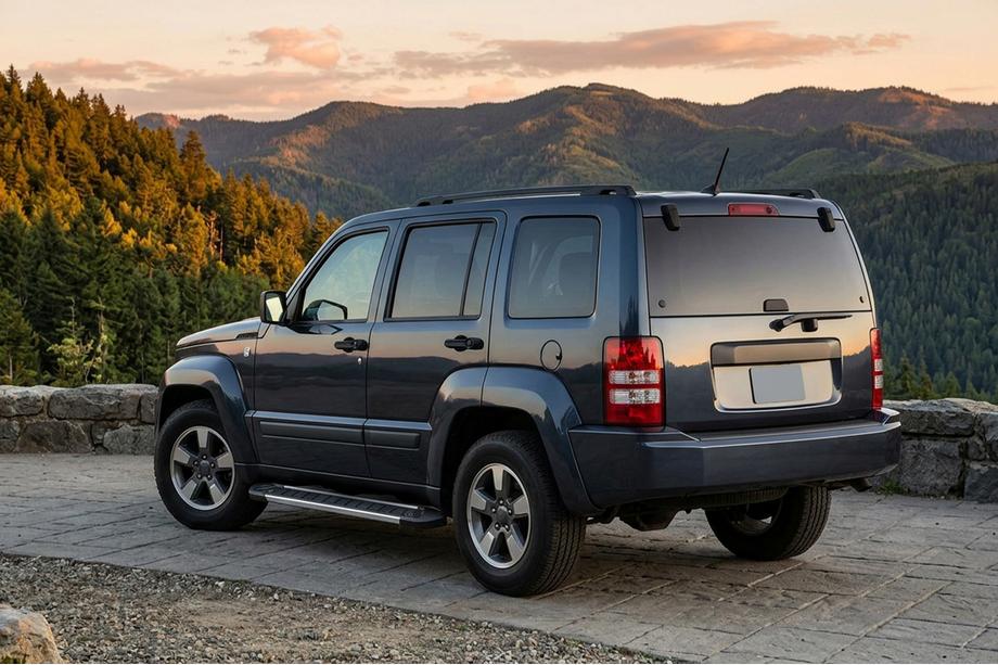 Jeep Cherokee/Liberty 2007–2013 RedLine side steps (2 st., aluminium) Image