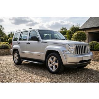 Sunrise side steps (set van 2, aluminium) Jeep Cherokee/Liberty 2007–2013 foto 1