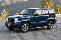 Jeep Cherokee/Liberty 2007–2013 Side steps Tayga Grey (2 stuks, aluminium) foto 1