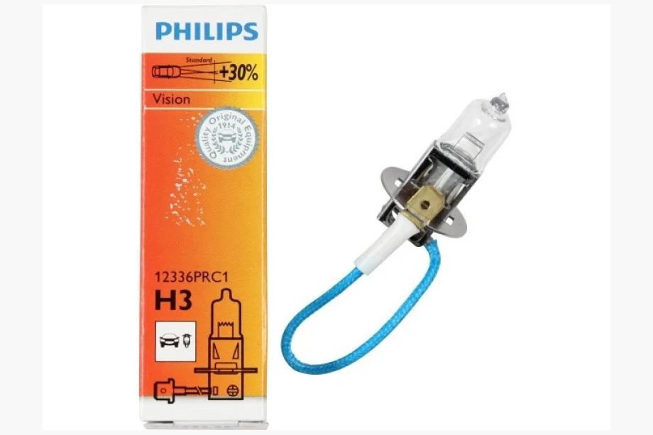 Philips H3 55W 12336PR Premium +30% koplamplamp Foto 1