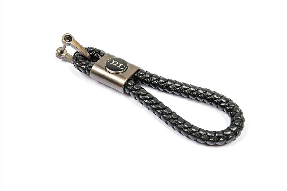 Audi Leren sleutelhanger V1 met Audi-logo Image