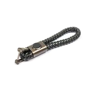 Leren sleutelhanger V1 met Lexus-logo foto 2