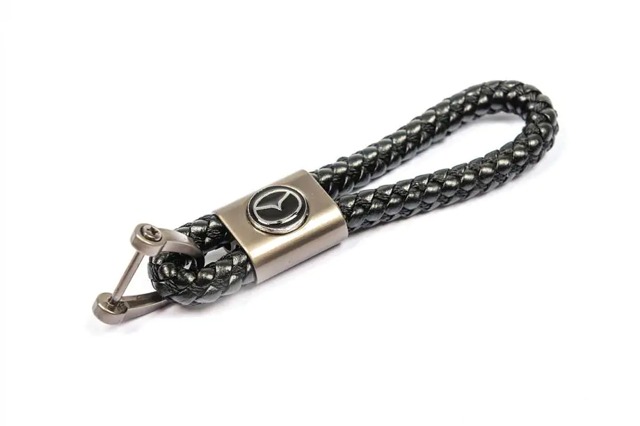 Mazda Leren sleutelhanger V1 met Mazda-logo Image