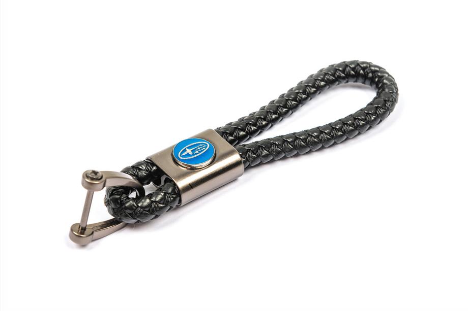 Subaru Leren sleutelhanger V1 met Subaru-logo Foto 2