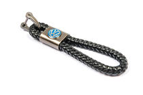 Volkswagen Leren sleutelhanger V1 met Volkswagen-logo foto 1