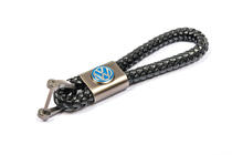 Volkswagen Leren sleutelhanger V1 met Volkswagen-logo foto 2