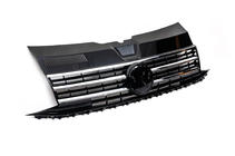 Volkswagen T6 2015–2024 Voorgrille met chroomstrip (voor embleem) foto 1
