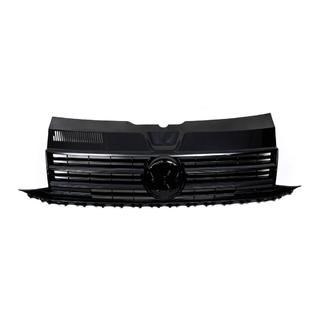 Voorgrille hoogglans zwart (voor embleem) Volkswagen T6 2015–2024 foto 2