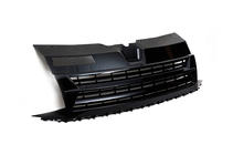 Volkswagen T6 2015–2024 Voorgrille glanzend zwart (zonder embleem) foto 1