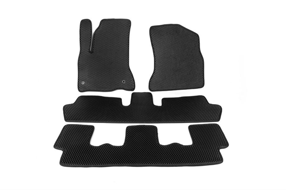 Citroen C-4 Picasso 2006–2013 EVA automatten (3 rijen, zwart) Image