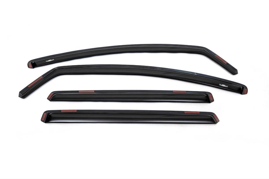 Audi Q7 2005–2015 Insteek raamwindschermen (4 stuks, HIC) Image