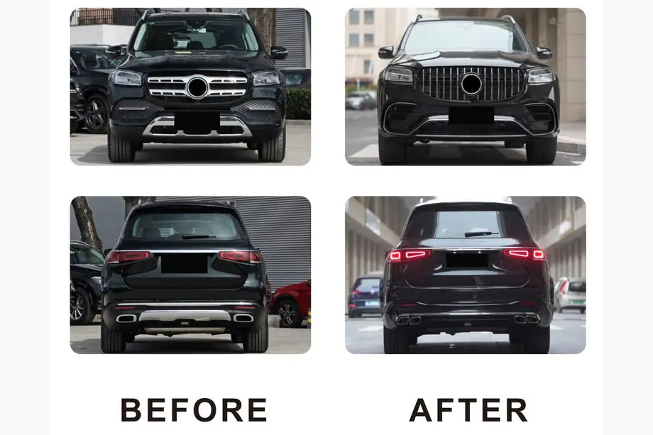 Mercedes GLS X167 2019– AMG GLS63 bodykit Foto 2