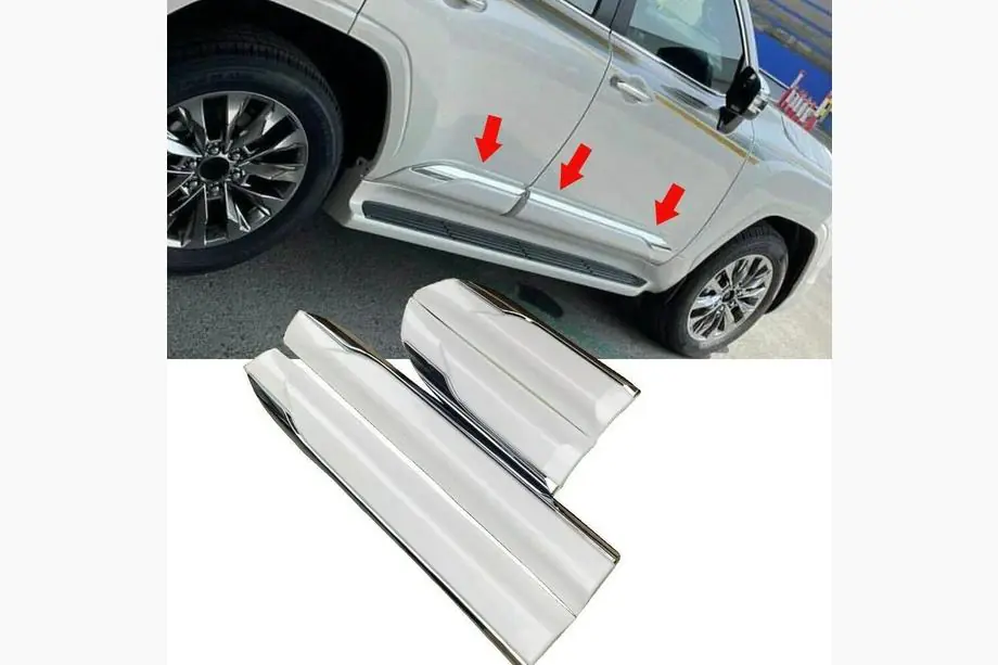 Toyota Land Cruiser 300 2021– Deurstrips (4 stuks) Image
