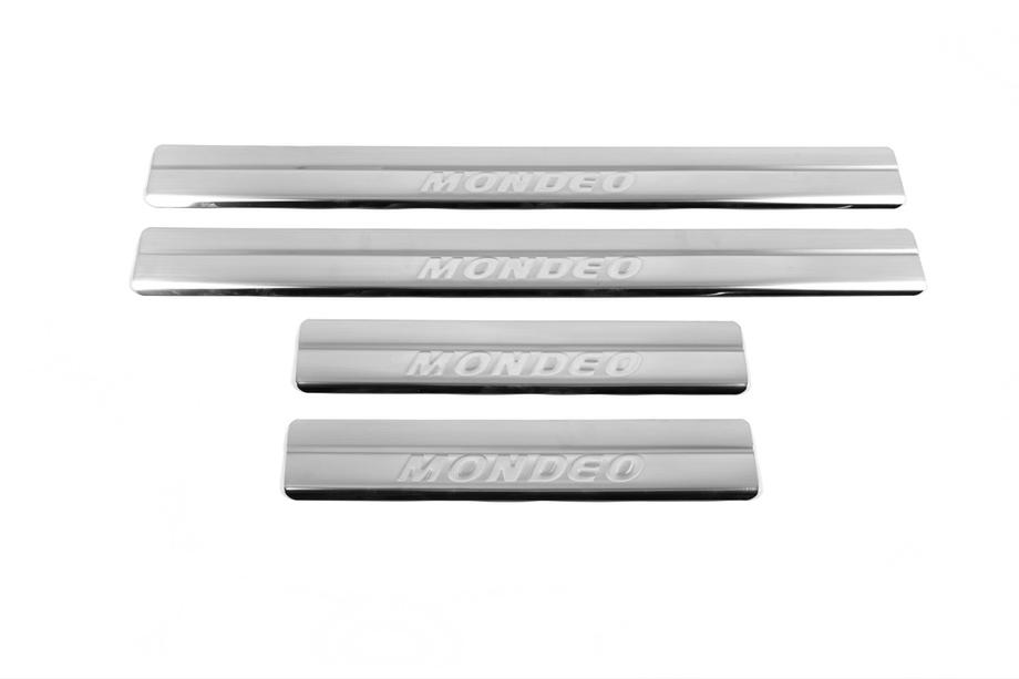 Ford Mondeo 2000–2007 OmsaLine dorpellijsten RVS (set van 4) Image