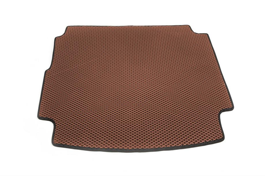 Porsche Cayenne 2010–2017 Kofferruimtemat met uitsparing voor subwoofer (EVA, baksteenrood) Image