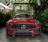 Mercedes C-klasse W206 2022– GT Panamericana voorgrille (voor AMG-Line) foto 5