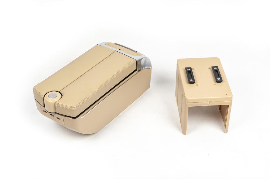 Universele armsteun met USB (beige) Foto 3
