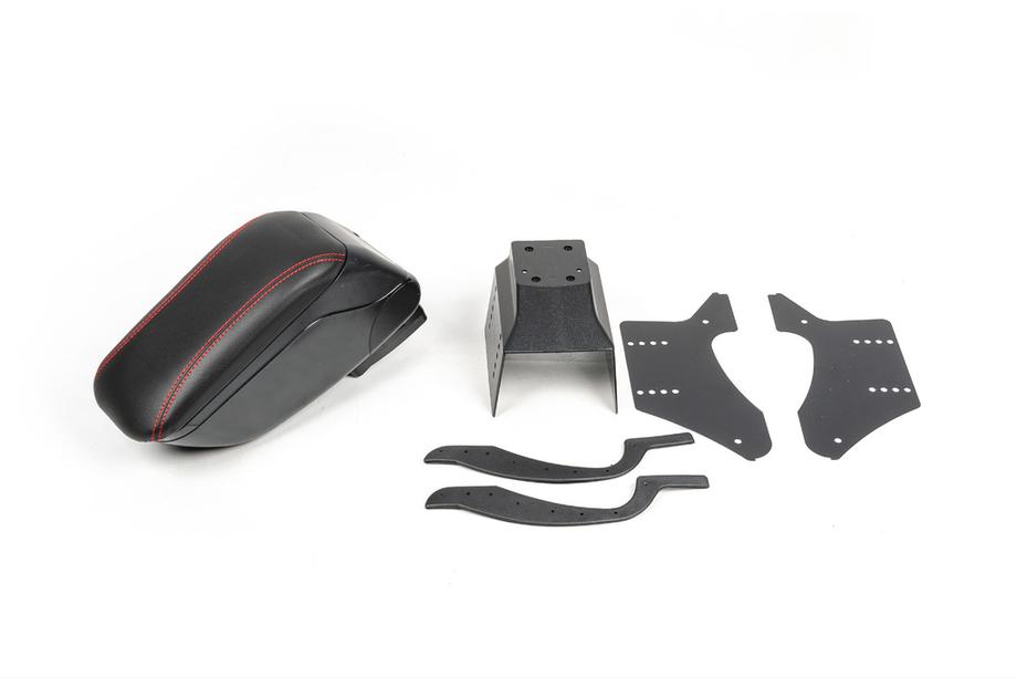 Universele armsteun (zwart met rood) Foto 2
