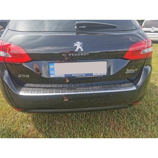 Achterbumperlijst Carmos (SW, RVS) Peugeot 308 2014–2021 foto 2
