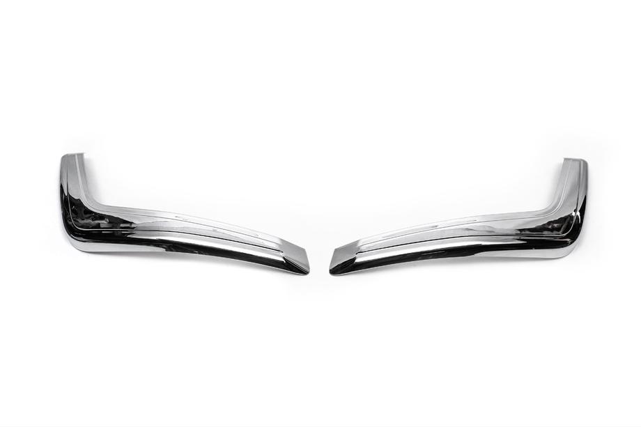 Fiat Doblo II 2010–2022 Chromen bumperhoekbeschermers (2010-2015, 2 stuks, kunststof) Image