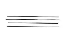Ford Mondeo 2000–2007 Buitenste raamlijstomlijsting RVS (set 4 stuks) foto 3