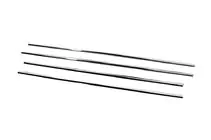 Ford Mondeo 2000–2007 Buitenste raamlijstomlijsting RVS (set 4 stuks) foto 4