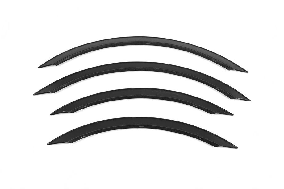 Mercedes Sprinter W906 2006–2018 Wielkastlijsten (4 stuks, zwart, RVS) Image